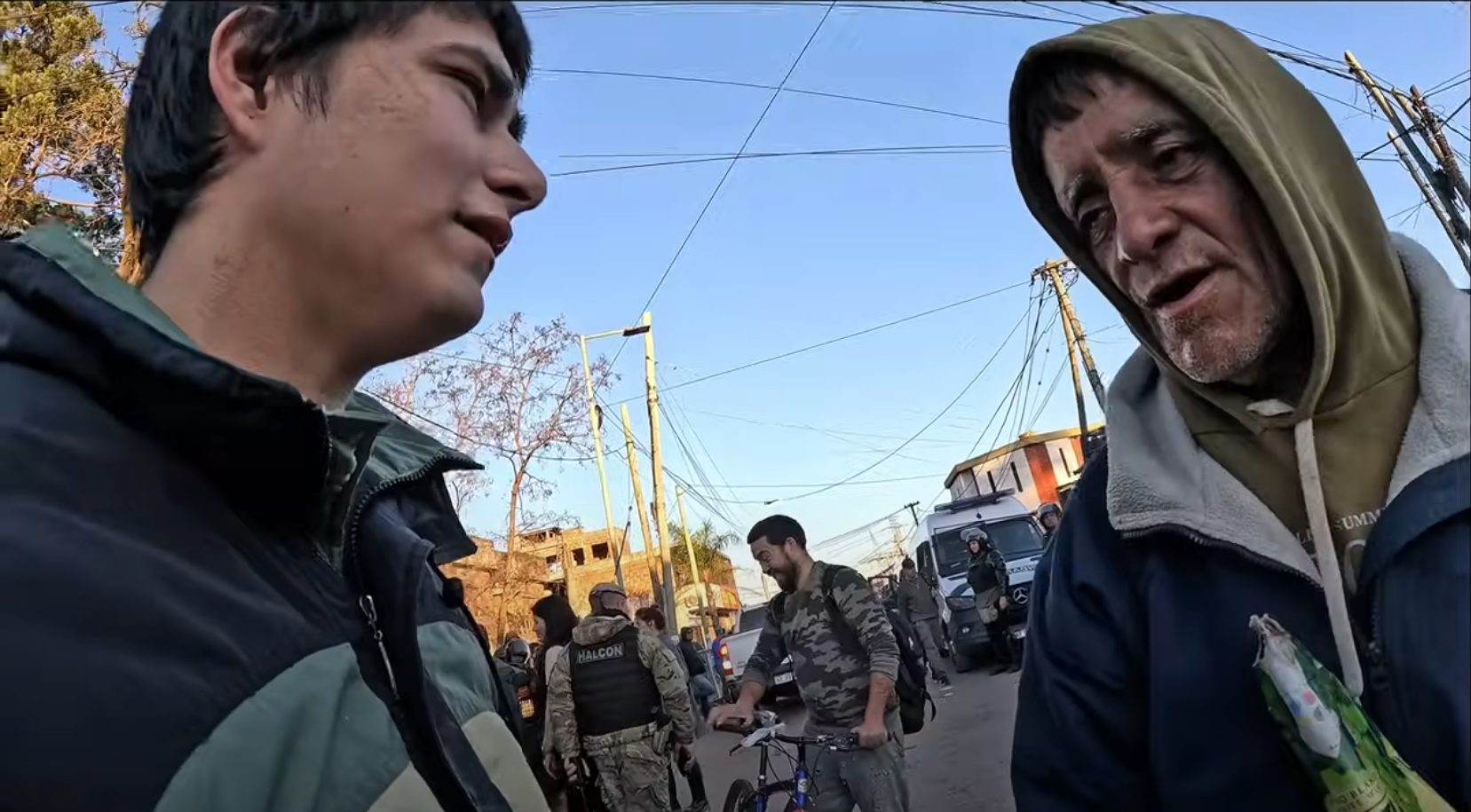 Incidentes en cierre de campaña de Milei en Moreno