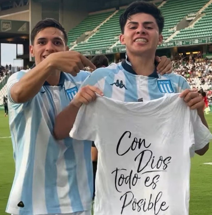 Racing Sub 18 venció al Real Madrid y va por el Mundial